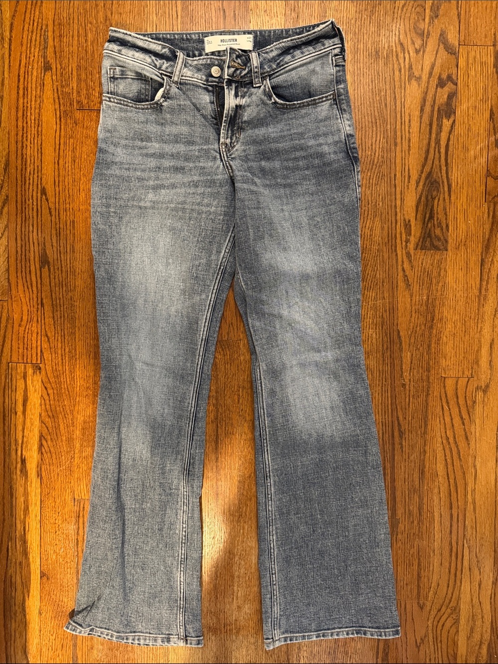 Hollister Women’s Light Wash Flare Jeans